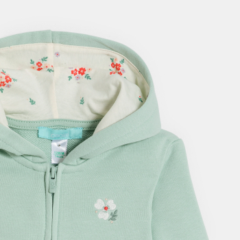 سترة بقلنسوة من الصوف...